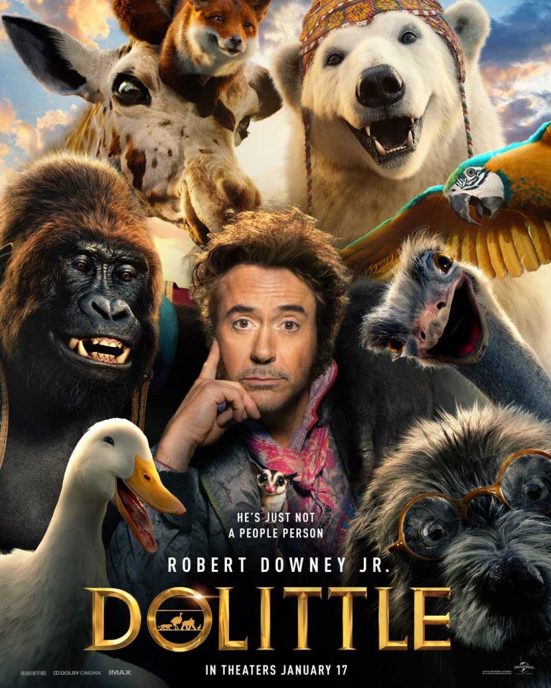 A Viagem do Dr. Dolittle - Filme com Robert Downey Jr ganha cartaz oficial