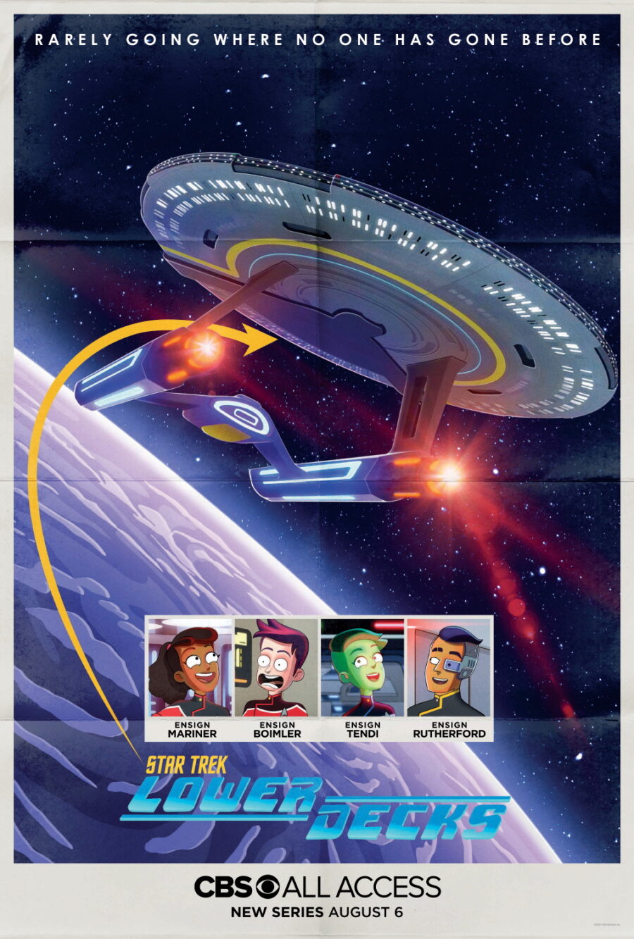 Star Trek: Decks Inferiores - Assista ao Primeiro Trailer 1 Navio de convés inferior