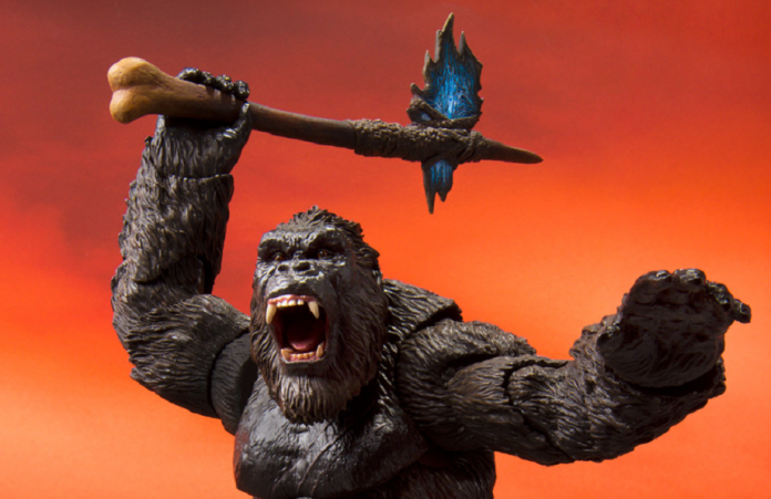 Godzilla vs. Kong : Primeiro trailer nos faz pensar que King Kong empunhará um machado pré-histórico no filme. Godzilla vs. Kong : Primeiro trailer nos faz pensar que King Kong empunhará um machado pré-histórico no filme.
