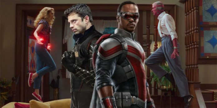 Estrelas da WandaVision compartilham uma mensagem estranha para o elenco de Falcão e Soldado Invernal Estrelas da WandaVision compartilham uma mensagem estranha para o elenco de Falcão e Soldado Invernal