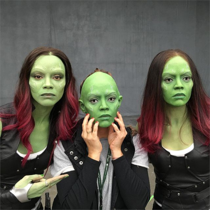 James Gunn Revela Máscaras De Gamora Não Utilizadas (São Perturbadoras) 1 James Gunn revela máscaras de Gamora não utilizadas (são perturbadoras)