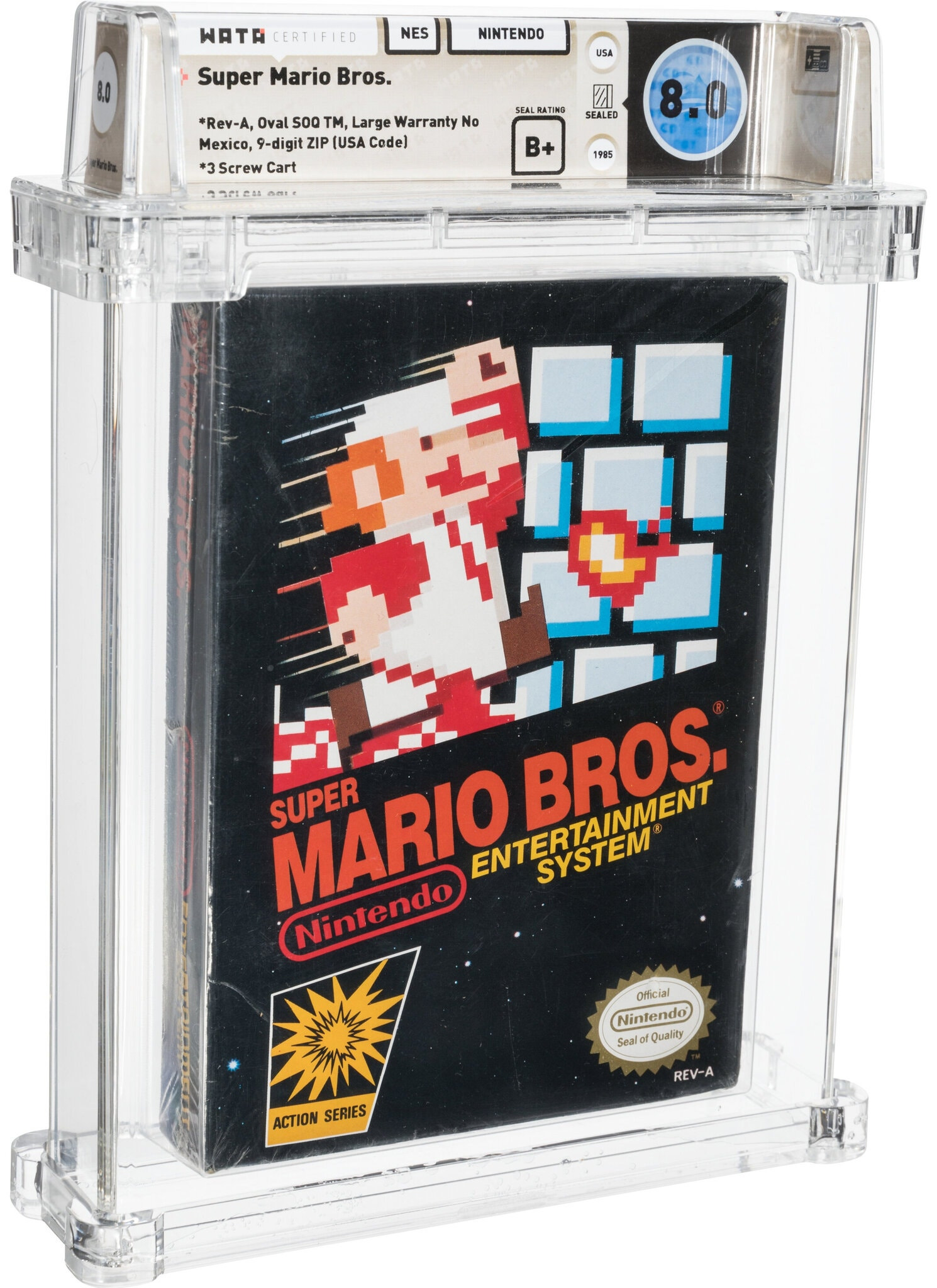 Cópia Esquecida De Super Mario Bros. Bate Recorde Em Leilão 1 Cópia esquecida de Super Mario Bros. bate recorde em leilão