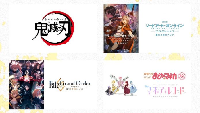 Sword Art Online Demon Slayer e outros programas Aniplex estão se preparando para grandes atualizações Sword Art Online Demon Slayer e outros programas Aniplex estão se preparando para grandes atualizações