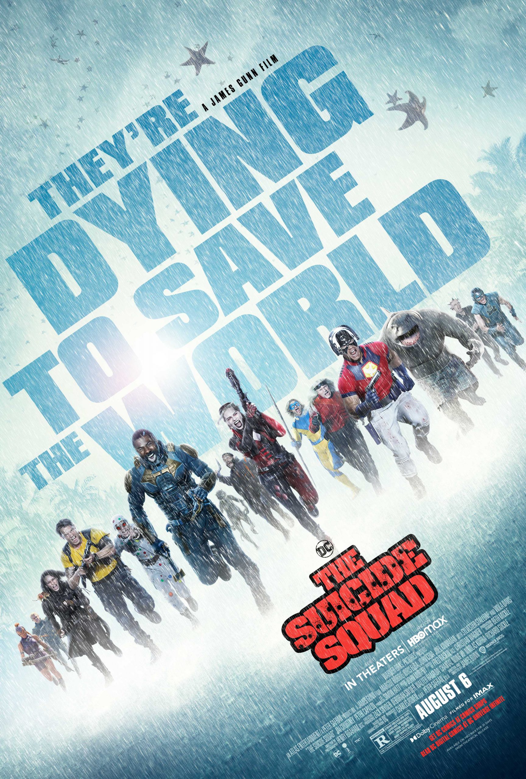 Poster Do Esquadrão Suicida 2 Mostra Equipe Inteira Morrendo De Vontade De Salvar O Mundo 1 Poster do Esquadrão Suicida 2 mostra equipe inteira morrendo de vontade de salvar o mundo