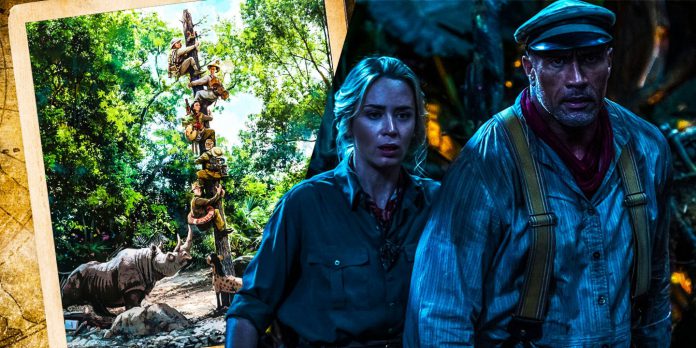 Embora o Disney's Jungle Cruise seja baseado em um passeio em um parque temático, existem várias diferenças importantes entre o filme e a atração Disney. Embora o Disney's Jungle Cruise seja baseado em um passeio em um parque temático, existem várias diferenças importantes entre o filme e a atração Disney.