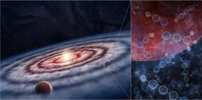 Astrofísicos identificam 'reservatórios significativos' de moléculas orgânicas necessárias para formar a base da vida Astrofísicos identificam 'reservatórios significativos' de moléculas orgânicas necessárias para formar a base da vida