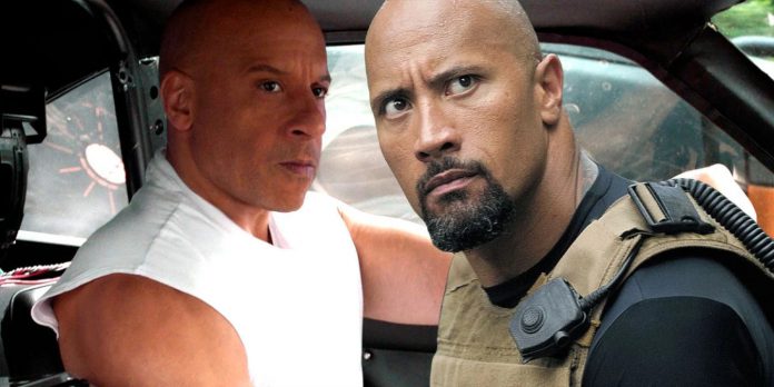 Dwayne Johnson revela que a equipe de Velozes e Furiosos (Fast & Furious) agradeceu a estrela por falar sobre o comportamento do co-astro / produtor Vin Diesel no set. Dwayne Johnson revela que a equipe de Velozes e Furiosos (Fast & Furious) agradeceu a estrela por falar sobre o comportamento do co-astro / produtor Vin Diesel no set.