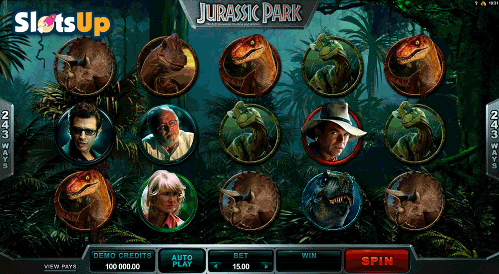 5 Filmes Que Se Tornaram Máquinas Caça-Níqueis Online 3 Jurassic Park