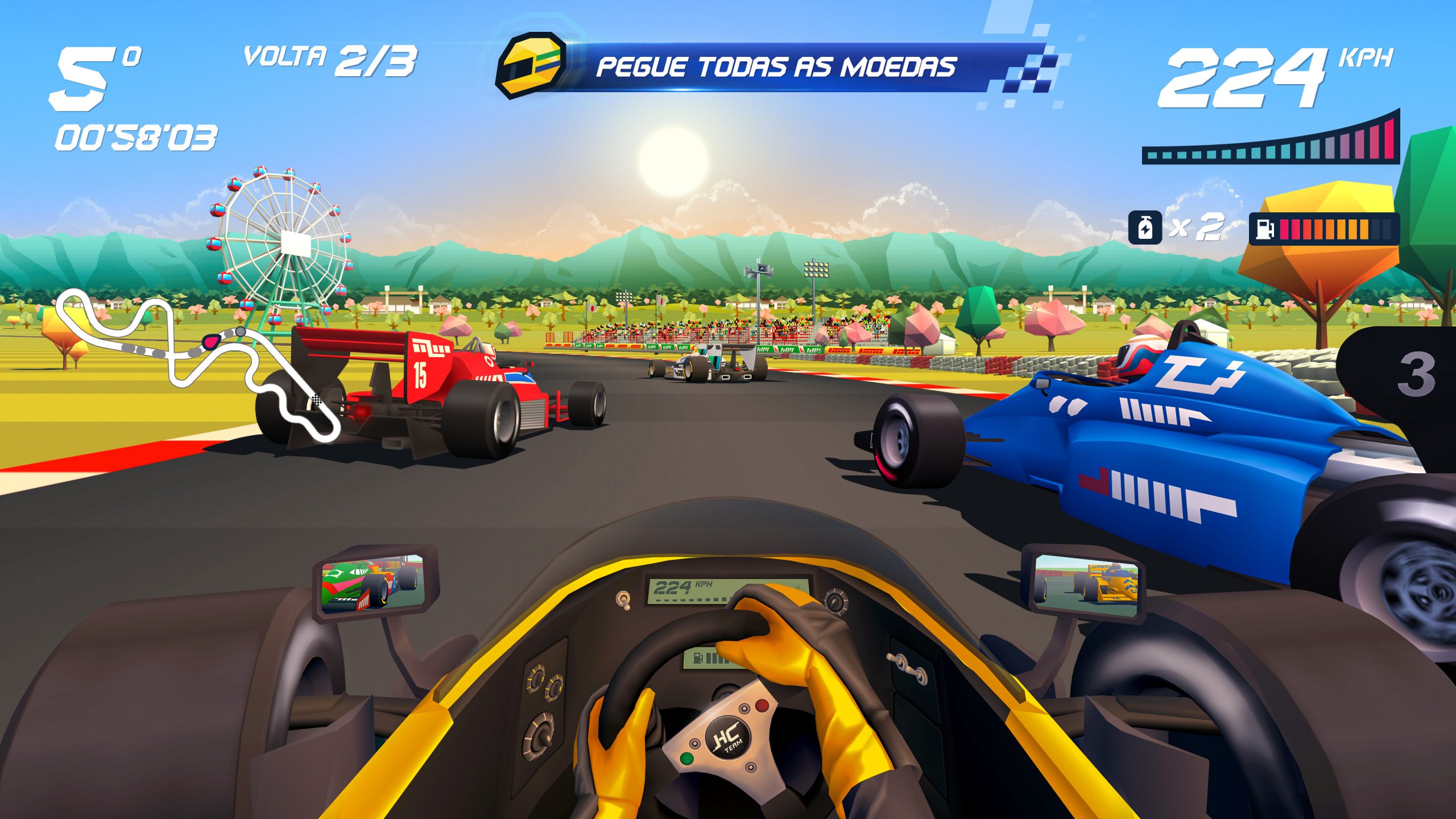 Horizon Chase Turbo Senna Sempre Chega Para Todas As Plataformas 2 Horizon Chase Turbo SEMPRE SENNA