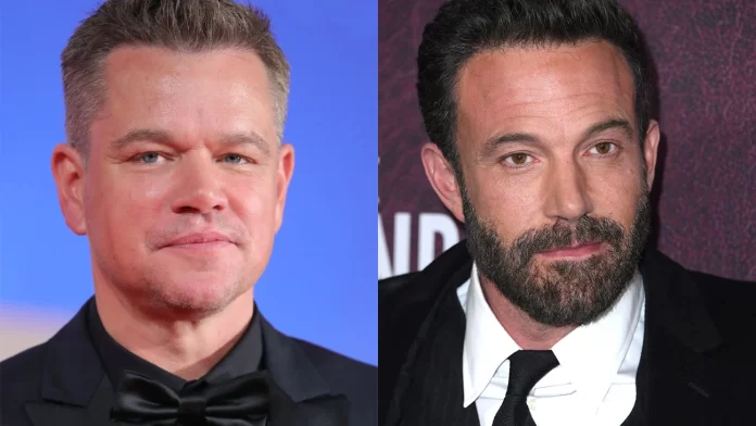 Ben Affleck; equipe de Matt Damon para a verdadeira história de vida do sapateiro da Nike da Sonny Vaccaro (Exclusivo) Ben Affleck; equipe de Matt Damon para a verdadeira história de vida do sapateiro da Nike da Sonny Vaccaro (Exclusivo)