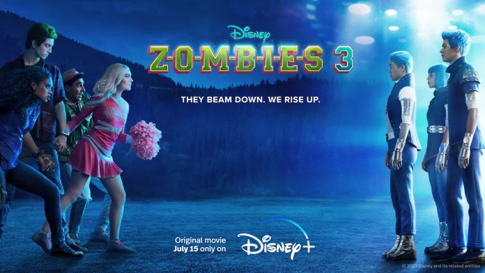 Disney + lança trailer de 'Zombies 3' apresentando alienígenas de cabelos azuis (resumo de trailers de séries) Disney + lança trailer de 'Zombies 3' apresentando alienígenas de cabelos azuis (resumo de trailers de séries)