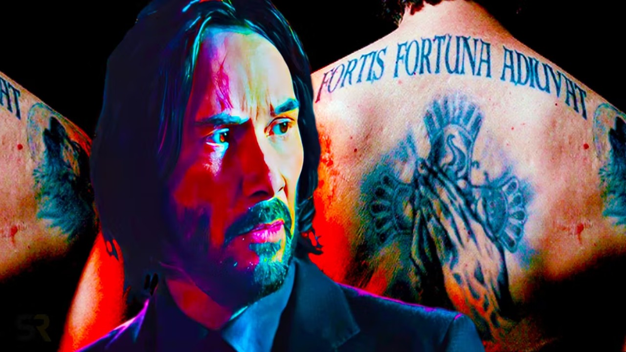 John Wick Tattoo Fortes Fortuna Adiuvat Bedeutung